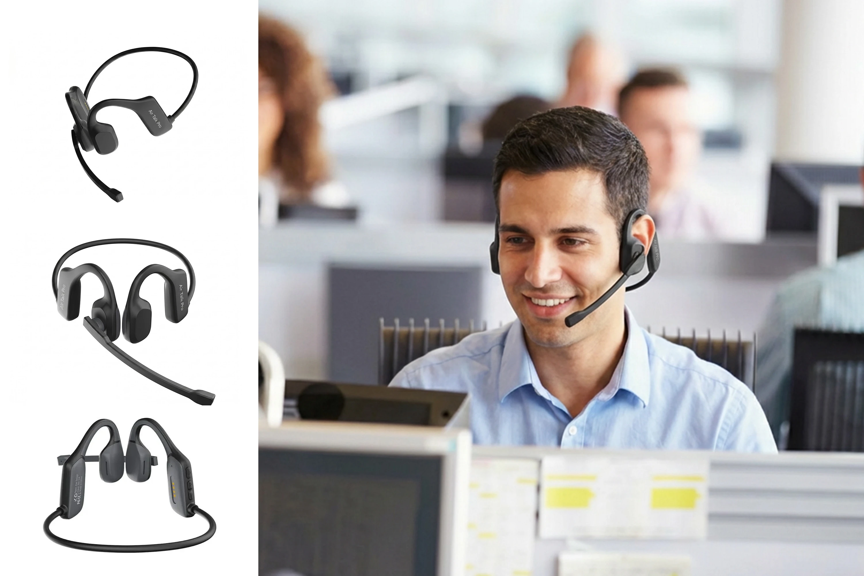 Premium Open-Ear Sound Experience! AirTalk Pro