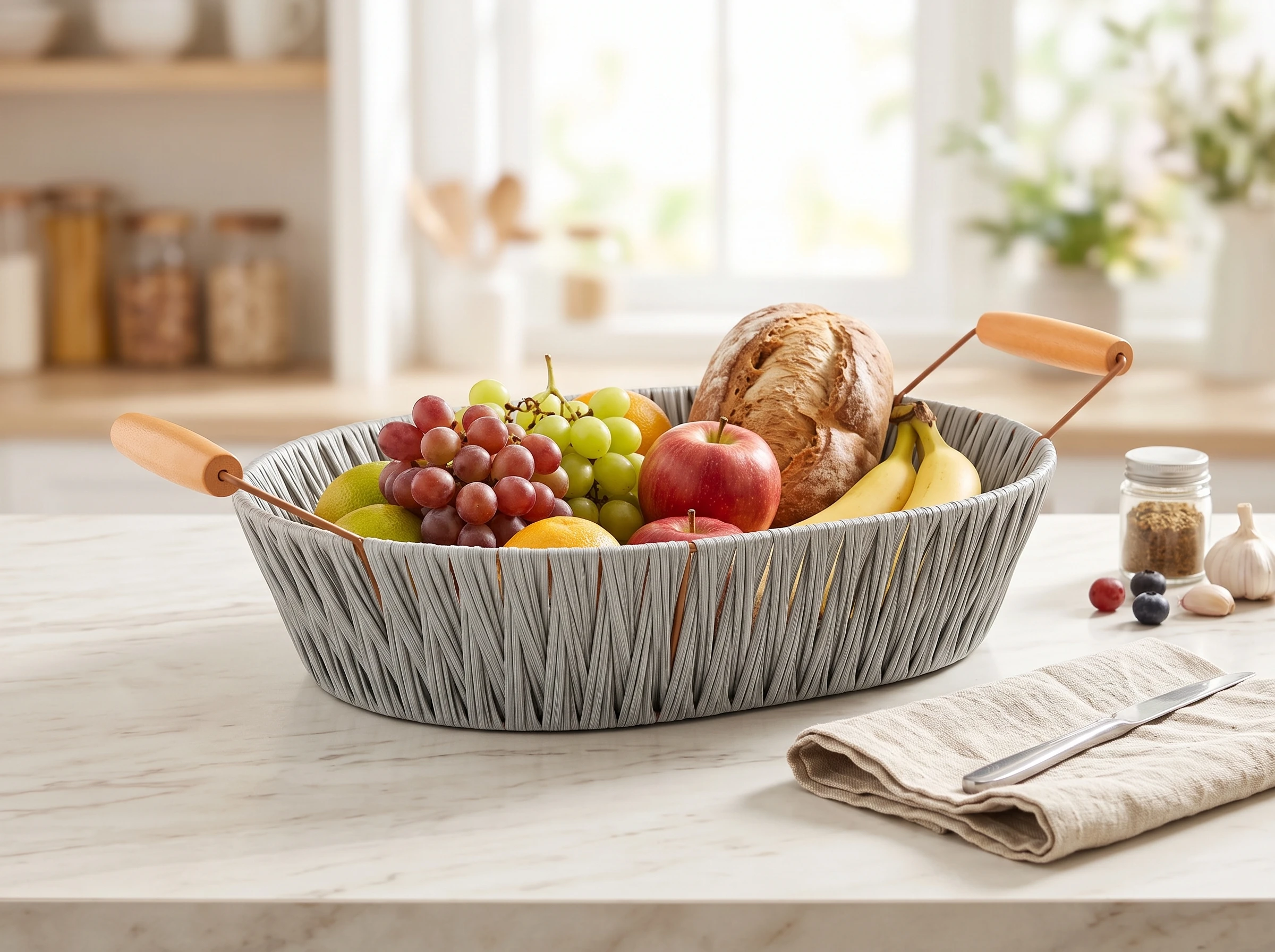 Woven Fruit Basket