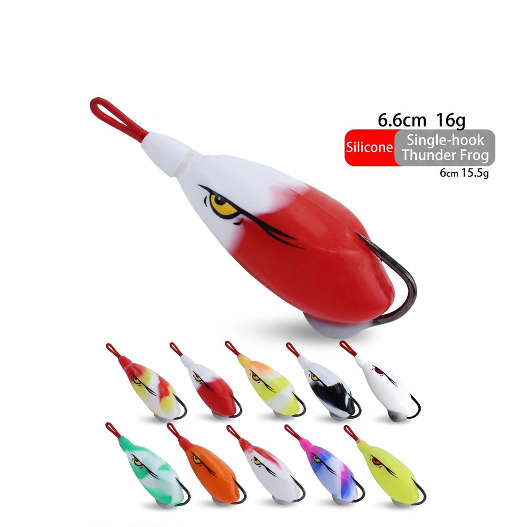 Modified Frog Lure for Snakehead Fishing