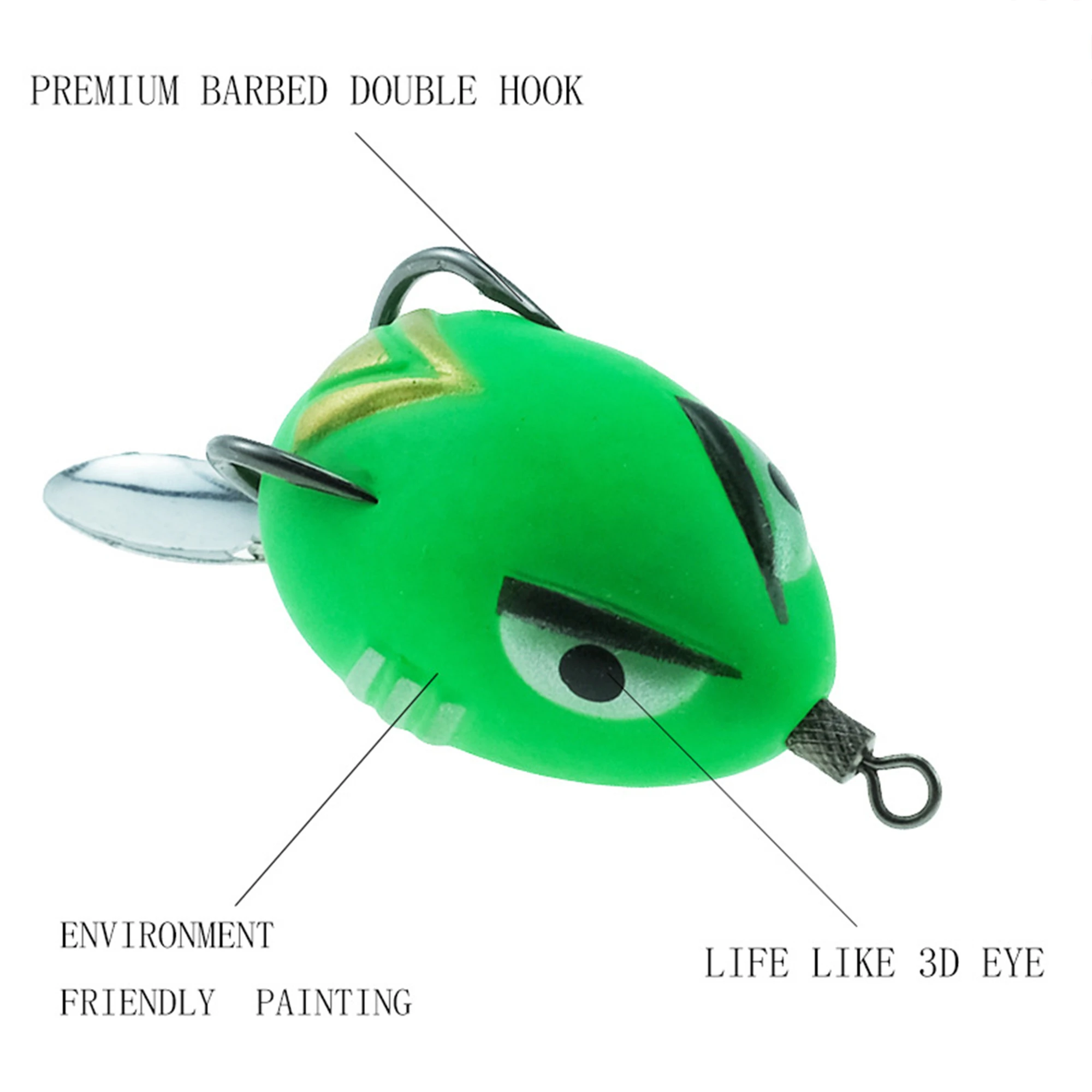 Mini Frog Hollow Body Thai Style Bionic Lure