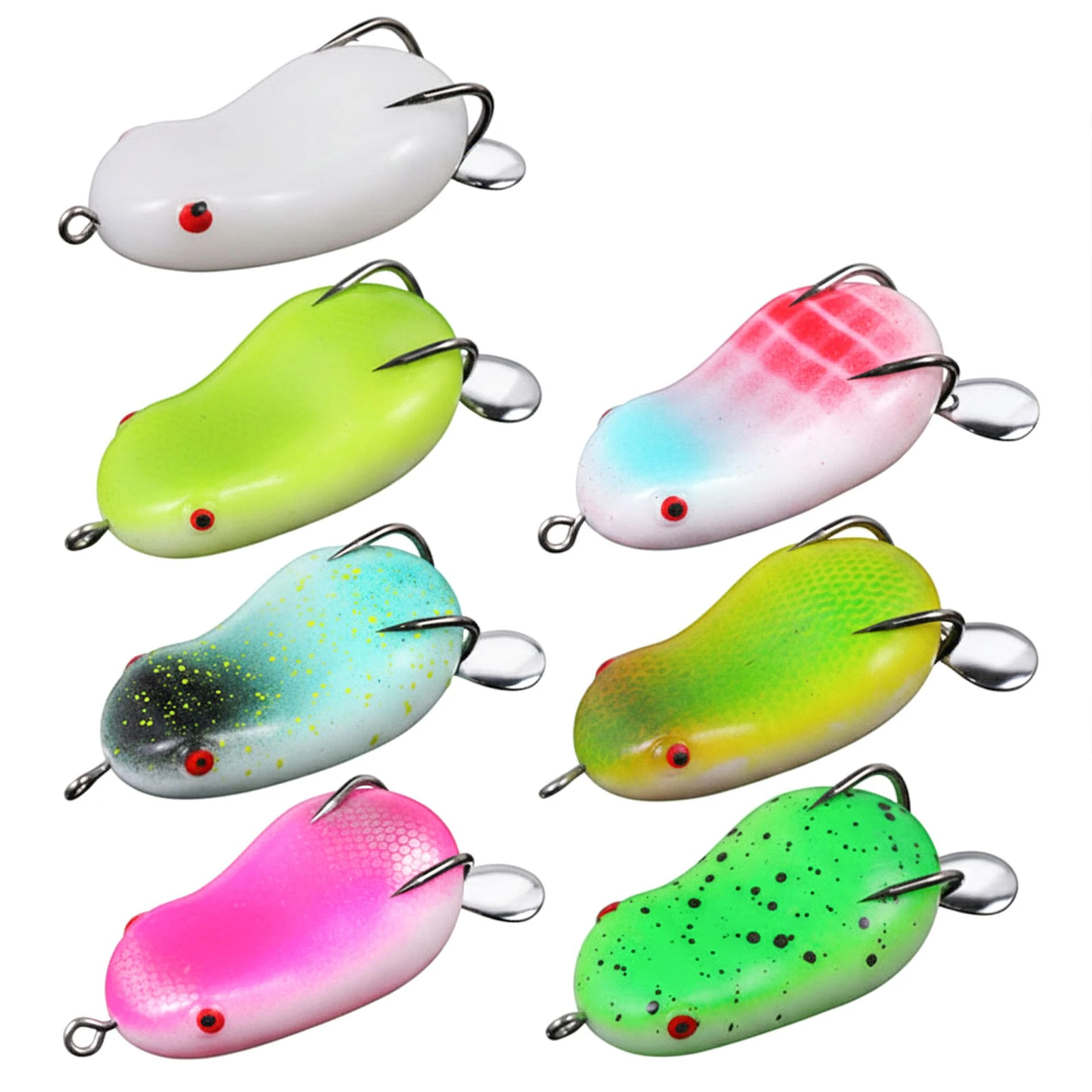 Simulated Frog Spinner Lure